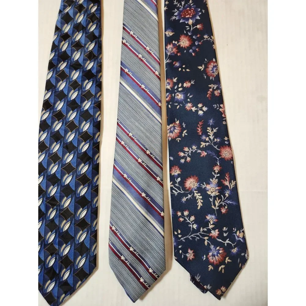 Men’s Polyester Tie Bundle (5) – Includes Vintage Wembley